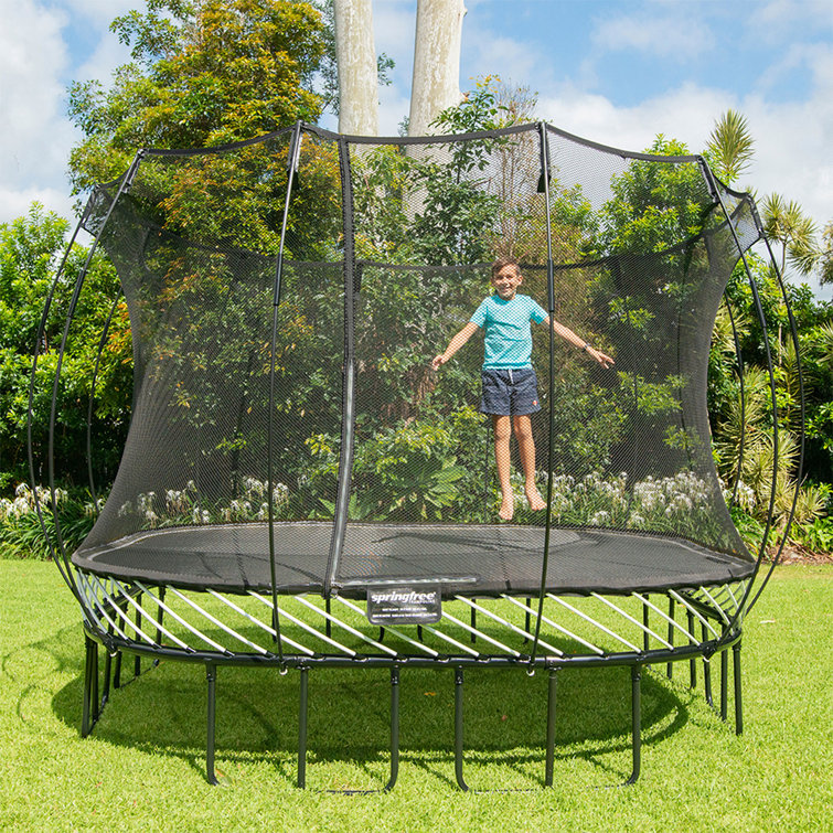 Square hotsell trampoline net